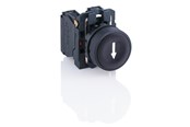 Drukknoppen en signaalapparaten - Schneider Electric Harmony push button complete with spring return and flat touch surface in black with white arrow 1XNO XB5AA3351 - XB5AA3351