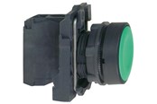 Drukknoppen en signaalapparaten - Schneider Electric Harmony push button complete with spring return and flat touch Oppervlak in Groen Kleur 1xno xb5aa31 - XB5AA31