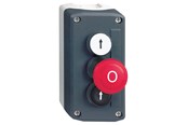 Drukknoppen en signaalapparaten - Schneider Electric 3 drukknop bedieningskast - XALD328