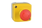 Drukknoppen en signaalapparaten - Schneider Electric Geel station - 1 Rood mushroom head pushbutton ø40 turn Aan release 1no+2nc - XALK178G