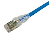 Koperen bekabeling - Netconnect Patchcord cat6a s/ftp lszh 1m blue - NPC6ASZDB-BL001M