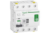 Componenten voor schakelkasten en kasten - Schneider Electric Acti9 rccb earth leakage Bescherming 4p 63a 30ma b-class-si super immun ac/dc for inst with 3p speed drive and inverter due Aan dc current - A9Z61463
