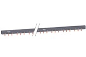 Componenten voor schakelkasten en kasten - Schneider Electric Comb busbar aux3p 100a 57mod. - A9XAH357