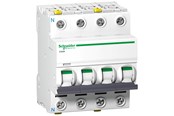 Componenten voor schakelkasten en kasten - Schneider Electric Acti9 ic60n 3p-n 63a dubbele terminal c-karakteristiek 6/10ka 230v b:72 mm - A9F04763