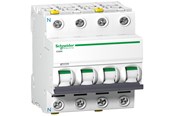 Componenten voor schakelkasten en kasten - Schneider Electric Acti9 ic60n 3p-n 2a dubbele terminal c-karakteristiek 6/10ka 230v b:72 mm - A9F04702