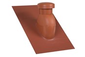 Dak en gevel - SABETOFLEX Sabetoflex roof hood 5-45° ø160 Rood pib - UN331600545