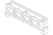 Schakelkasten en kasten - Cubic Busbar holder complete s2000/s2000hd - 0142-0000