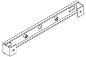 Schakelkasten en kasten - Cubic Busbar drager 2m - 0081-0000