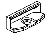 Schakelkasten en kasten - Cubic Closing Klem - 1180-0001