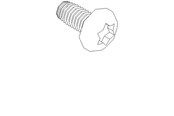 Schakelkasten en kasten - Eaton Schroef m5x10 DIN 7500 - 220J3587