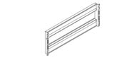 Schakelkasten en kasten - Tabula Escutcheon plate 3x1m - 220E3031
