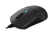 Muis - QPAD DX-700 - Muis - Optisch - 8 knoppen - Zwart - 9J.Q4E88.001