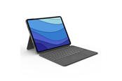 Toetsenbord - Logitech Combo Touch for iPad Pro 12.9'' - UK - Keyboard and folio case - Engels (VK) - Grijs - 920-010214