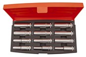 Gereedschap - BAHCO socket set 1/2 lang 12 pieces 10-21mm - S1612L