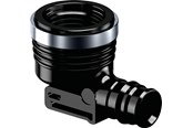 PEX-systemen - Uponor q&e elbow AV / multimedia paneel 90° female thread ppsu Zwart 16 mm x 12 - 1042334
