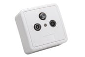 Accessoires - Triax GAD 269 LTE 3-Port Wall Outlet for Terrestrial and Satellite Reception - 306269