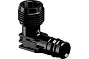 PEX-systemen - Uponor q&e elbow adapter 90° male thread ppsu black 16 mm x 12 - 1008666