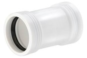 Afvoerproducten - Wavin Wafix pp double socket ø50 mm Wit - 1440210