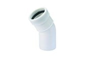 Afvoerproducten - Wavin Wafix pp bend 30° x 32 mm Wit - 1440301