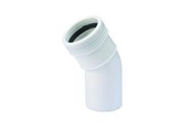 Afvoerproducten - Wavin Wafix pp bend 30° x 50 mm Wit - 1440311