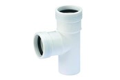Afvoerproducten - Wavin Wafix pp branch 88.5° ø40 x ø40 mm Wit - 1440407