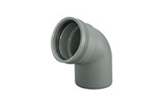 Afvoerproducten - Wavin Wafix pp bend 67° x 32 mm grey - 1450299
