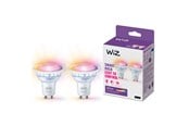 Smart Home - WiZ Color GU10 Smart Spot Light 2-pack - RGB/16 Million colors + Dimmable White LED - 929003772342