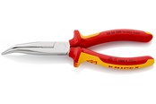 Handgereedschappen  - KNIPEX Platspitse tangen met zijsnijder, (telefoontangen) - 26 26 200