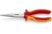 Handgereedschappen - KNIPEX Platspitse tangen met zijsnijder, (telefoontangen) - 26 16 200