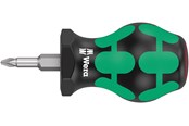 Gereedschap - Wera 350 PH Phillips-kop Stubby / carburateur schroevendraaier PH 1 x 25 mm - 05008850001