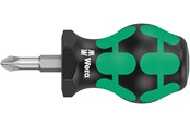 Handgereedschappen - Wera 355 stuks Pozidriv-kop korte/carburateur schroevendraaier PZ 2 x 25 mm - 5008854001