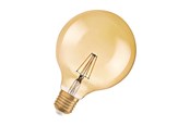 Armaturen & Lampen - Osram LED spot vintage 1906 LED globe 7w/825 (55w) e27 Goud - dimmable E27 - 4058075808997