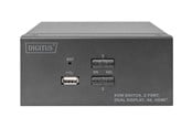 KVM Switch - DIGITUS DS-12860 - KVM / audio / USB Schakelaar - 2 ports - DS-12860
