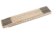 Meetgereedschap - Boxer Folding ruler in Hout 2 m. - 31820