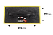 Gereedschap - Work>it Plakspaan 30mm spons 140 x 280mm - 76240