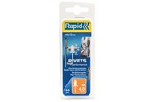 Tape & Lijm - Rapid Klinknagels Ø4x12 HP Alu 50 stuks + Boorbox - 37502