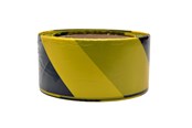 Tape & Lijm - Millarco Barrière tape - Geel/zwart - 38628