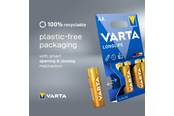 Batterij - VARTA Longlife - AA - 16-pack: Langdurig gebruik - AA - 16 stuks - 54848