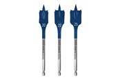 Boren en bits - Bosch Flat Milling Drill Bit Set Self-Cut 20-25 mm 3 Bits - 2608900331