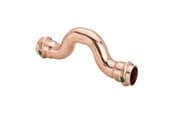 Drukbuizen en fiittings - Viega Profipress overbending 15 Copper/bright 352134 - 352134