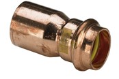 Drukbuizen en fiittings - Viega Profipress G reduction 18 x 15 mm copper - 346553