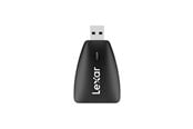 Geheugenkaart - adapter en kaartlezer - Lexar card reader - LRW450UB
