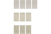 Schuurmachine - Bosch sanding sheet set flat 80x133mm net 10 pcs - 2608901205