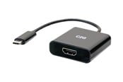 Beelscherm- en tv-kabel - C2G USB C to 4K HDMI Adapter - Video Adapter - video interface converter - C2G54459
