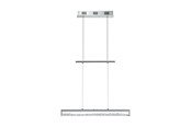Lampen - EGLO CARDITO 1 hanglamp, helder - 93625