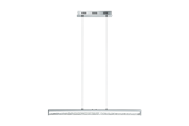 Lampen - EGLO CARDITO 1 hanglamp, helder - 93626