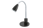 Lampen - EGLO FOX Tafellampen, antraciet, chroom - 92873