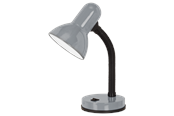 Lampen - EGLO BASIC 1 Tafellampen, zilver - 90977