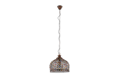 Lampen - EGLO JADIDA hanglamp, bont - 49764