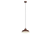 Lampen - EGLO AUCKLAND hanglamp, koperkleuren-antiek - 49243